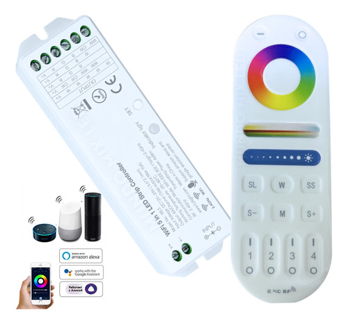 Controle Touch Wifi Tuya Smart Life Cct Dimmer P/ Fita Led