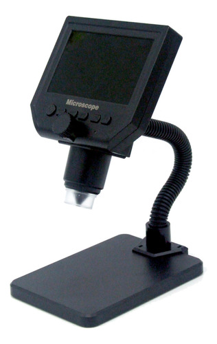 Microscopio De Litio Incorporado Con Batería Lcd Portátil