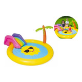 Pileta Inflable Bestway Playcenter Tobogan Isla Sol 237x201