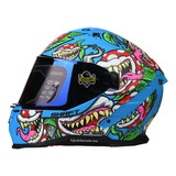 Casco Integral Shaft 598 Gtr Killer - Azul Mate