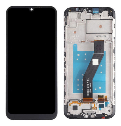 Modulo Display Compatible Con Motorola E6s Con Marco Negro