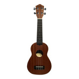 Ukelele Soprano 21 PuLG + Funda Cuerdas Aquila Leonard Uk20n