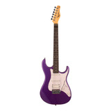 Guitarra Elétrica Tagima Tw Series Tg-520 De  Tília Metallic Purple Metálico Com Diapasão De Madeira Técnica