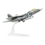 Modelo Avión Militar F-22 Raptor 1/100 Scale Coleccionable