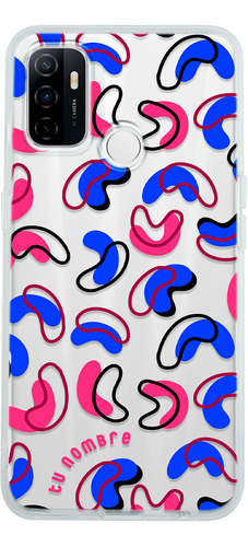 Funda Para Oppo Para Mujer Figuras Abstracto Con Nombre