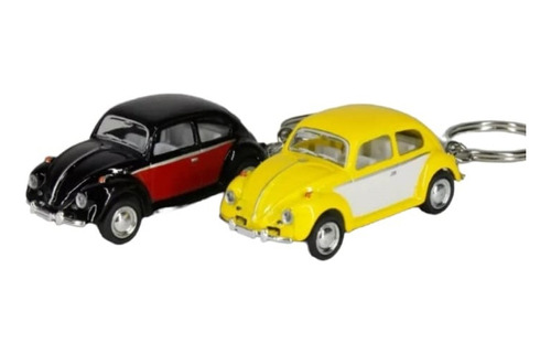 Vocho Beetle Volkswagen 1967 Llavero Escala 1:64 (2 Piezas)