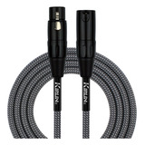 Cable Para Micrófono Kirlin Mw-470 10m Bkb  