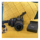 Cámara Nikon Kit D3100 + Lente 18-55mm Vr Dslr Color Negro