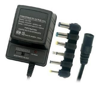 Eliminador Universal 3, 4.5, 6, 7.5, 9 Y 12 Volts 500 Ma