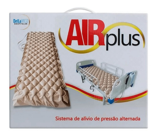 Colchão Inflável Anti Escara Pneumático Air Plus - Dellamed