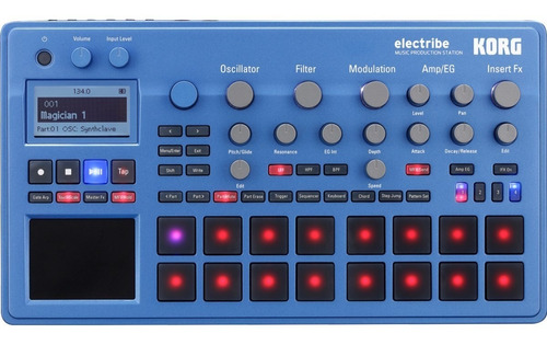 Estación De Producción Musical Korg Electribe2 Bl Blue