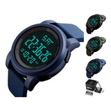 Reloj Cronometro Hombre Skmei 1257 Deportivo Led Alarma