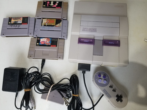 Super Nintendo Original Conzelda A Link To The Past Y F-zero