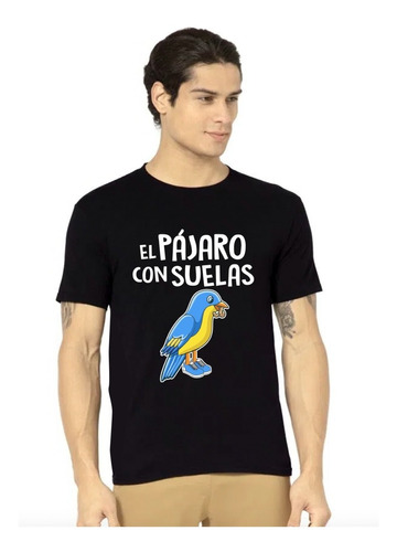 Playera El Pájaro Con Suelas Albur / Memes