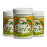 Stevia Pack 3 Unidades Endulzante Natfood+ Envio Gratis 80gr