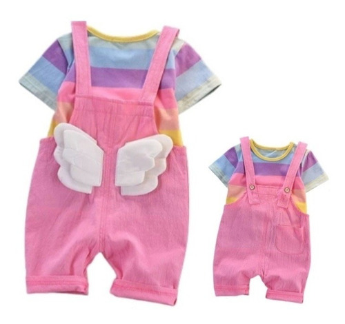 Conjunto De Ropa Verano Para Bebes Y Niños De 2 Piezas