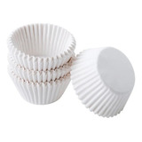 Capacillos Blancos Para Mini Cupcakes N°2 1000 Pzas,