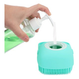 Esponjas De Silicone Banho Com Dispenser Shampoo