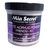 White Acrylic Powder (french - 3d) - Mia Secret (118grs) 