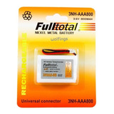 1 Bateria 3nh Aaa Recargable 800 Mah 3.6 V. Para Telefonos 