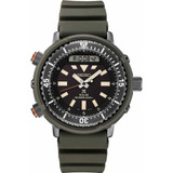 Reloj Seiko Snj031 Prospex Hombre Verde 50.5mm Acero In...