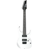 Guitarra Eléctrica Ibanez Grg 7 Cuerdas Blanca, Diestros (gr