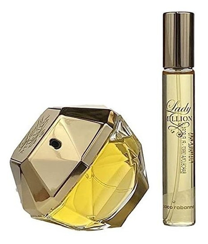 Paco Rabanne Lady Million 2 Piece Set (2.7 Ounce Eau De Parf