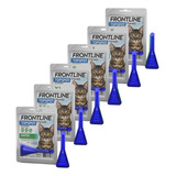 Combo 6 Frontline Topspot Gatos Antipulgas E Carrapatos