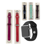 Pulseira Silicone Compatível Com Apple Watch 38 40 42 44mm