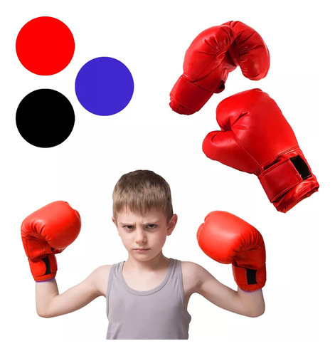 Guantes De Boxeo Box Infantil De Juguete En Bolsa