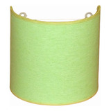 Aplique De Pared En Tela Verde Manz 20-20/20 Cm Alt 