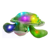 Glow Guards Almohada De Peluche Con Luz De Tortuga Marina D.