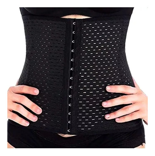 Faja Corset Modeladora Reductora Abdominal Cintura S/varilla