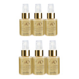 6 Oro Líquido Argan Serum Ossono Reparador De Puntas X30ml