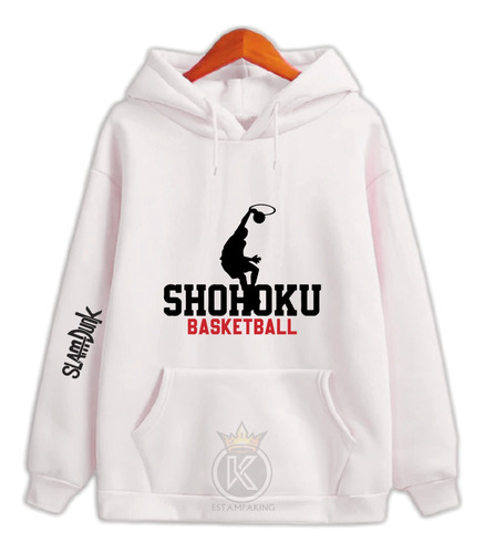 Poleron Shohoku - Basketball - Slam Dunk - Juego - Pelota - 2023 - Estampaking