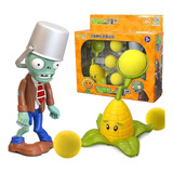 Brinquedo Infantil De Plástico Macio Plants Vs. Zombies A2