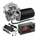 Motor Redutor 12v Dc 40 Rpm Alto Torque + Fonte + Pwm