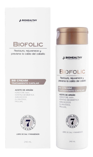 Biofolic Bb Cream Capilar - Biohealthy 240 Ml