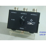 Chave De Antena K-623 (3 Ant X 1 Rad) 500 Watts Hf Vhf Uhf