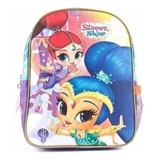 Mochila Espalda 16 Shimmer & Shine Infantil Wabro - 68802