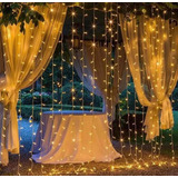 Serie De Cortinas Con Luz Led For Bodas Y Fiestas De Navida