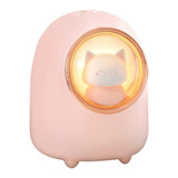 Humidificador Gato Aromaterapia Led 2 Colores