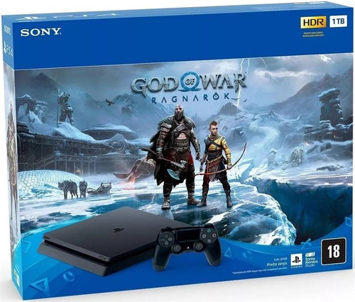 Consola Playstation Ps4 1tb God Of War Ragnarok Bundle 