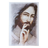 Bendición De Cristo Imagen 31x45 Cm En Azulejo Sigalta