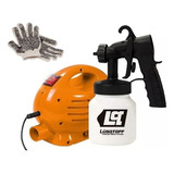 Equipo Pistola Para Pintar Lusqtoff 600w Htep1004 + Guantes