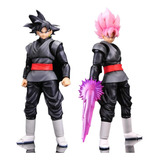 Figura De Acción Dragon Ball Shf Son Goku Zamasu Black Rose