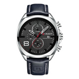 Reloj Curren Black Technos 8324 Para Hombre