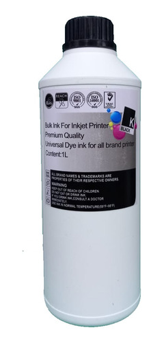 Litro Tinta 190 Genérica Para Canon G2100 G3100 G4100 G3102