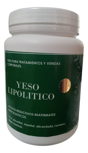 Yeso Lipolitico Algas Marinas-alcachofa Para Yesoterapia 4kg