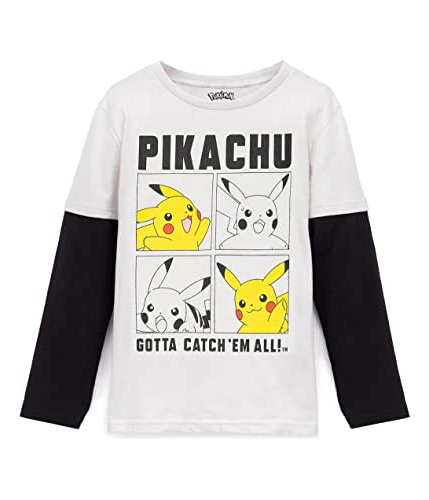 Top Pikachu Gris De Pokémon Skater Clothes